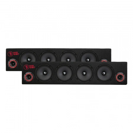 2-pack Bass Habit Play SPL64, raggarplanka med 6.5" midbasar