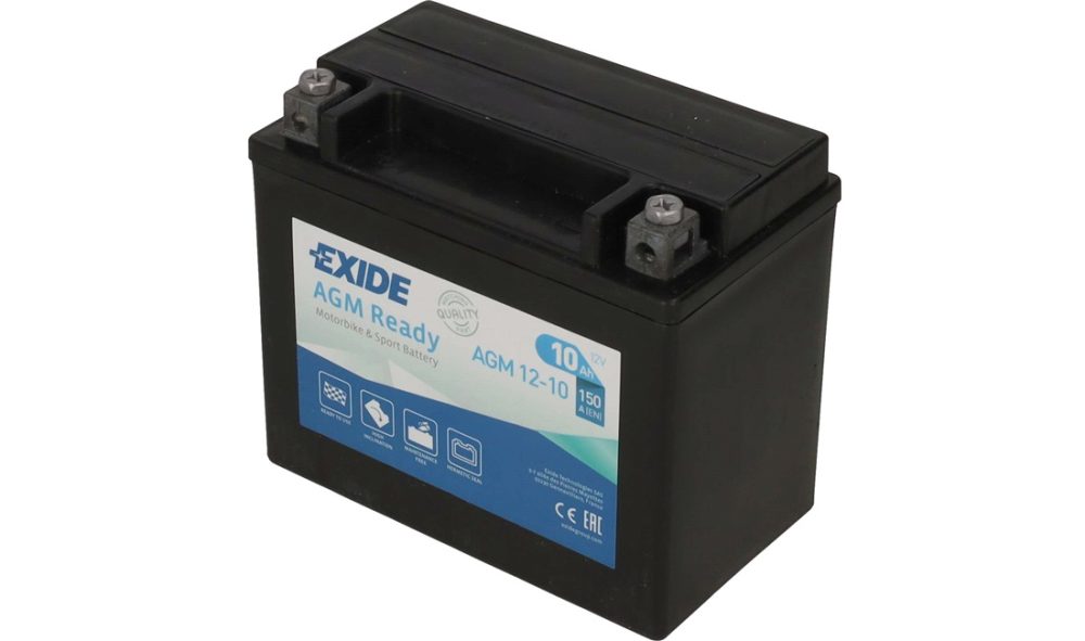 Batteri Exide 10Ah AGM, TRX850 96-99